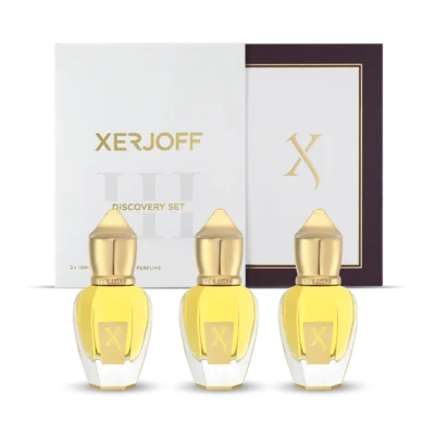 Discovery set III Naxos Alexandria II Golden Dallah de Xerjoff