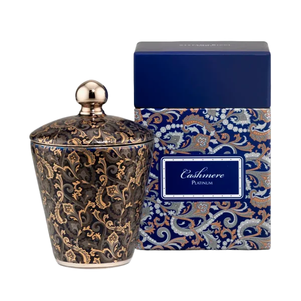 Blue Royal Cashmere Scented Candle de Stefano Ricci
